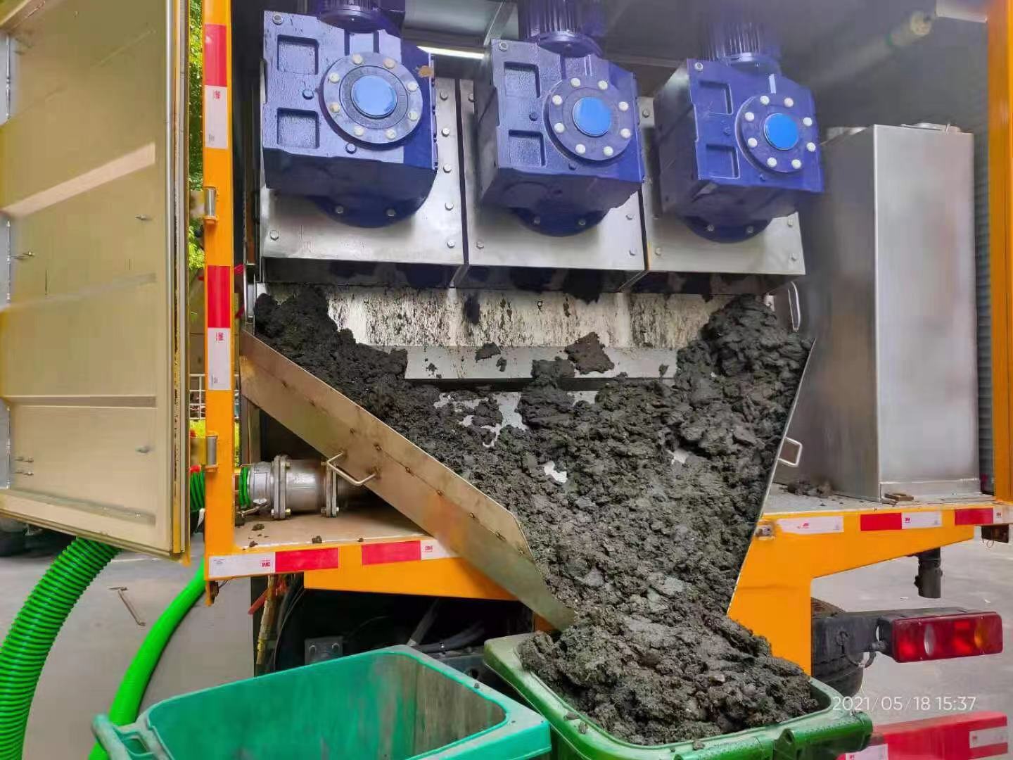 高开化粪池清掏城市维护站-泥浆净化干湿分离处理