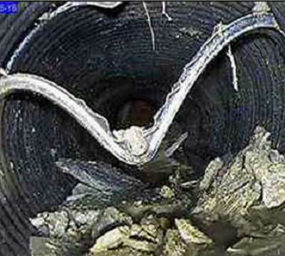 高开排水管道变形塌陷的非开挖修复方法